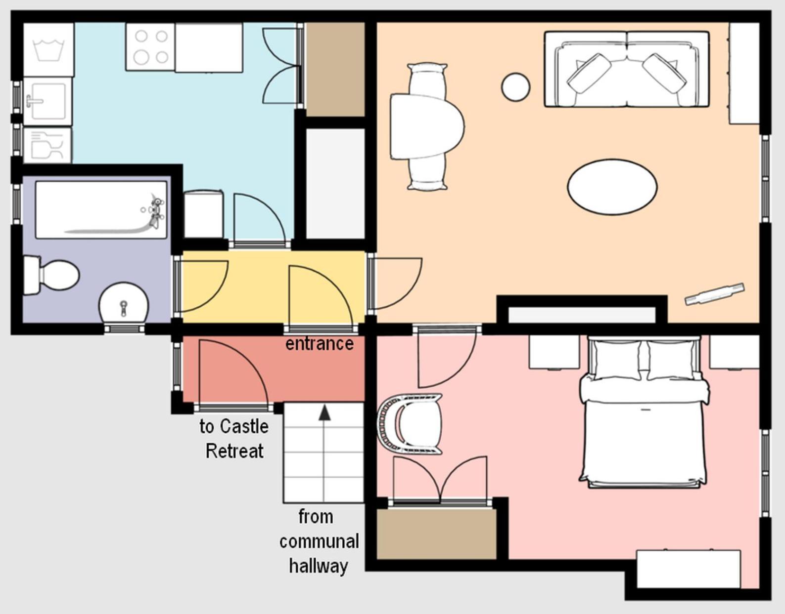 Apartment Lionsgate View - Luxury Opposite Castle